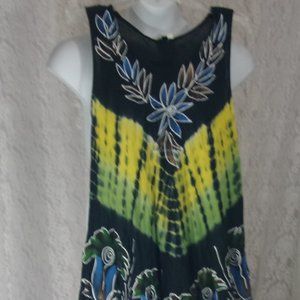 🏵️🏵️ 2/$15 🏵️🏵️ Easy Dressing Caftan Beach Cover-up  Print O/S Bella…